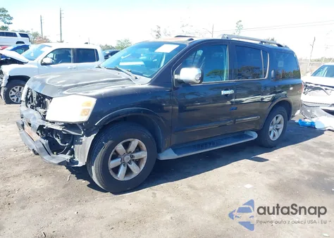2011 Nissan Armada Sv from USA, damaged, VIN 5N1AA0ND3BN605998